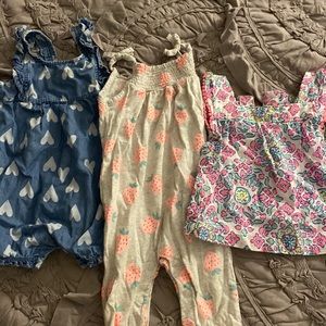 3 Carters items - all 9 months- gently worn!